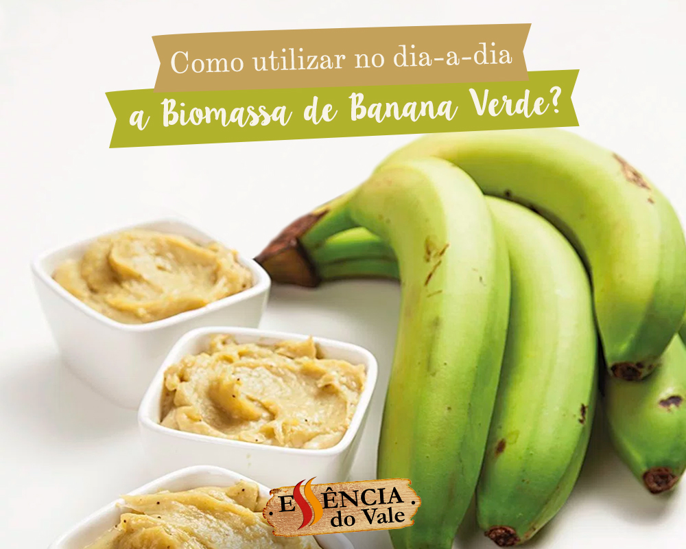 Como Utilizar no dia-a-dia a Biomassa de Banana Verde
