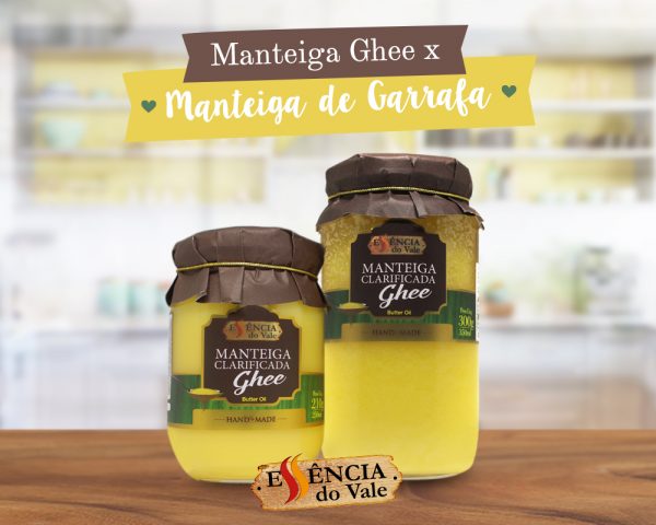 Diferença entre Manteiga Ghee e Manteiga de Garrafa