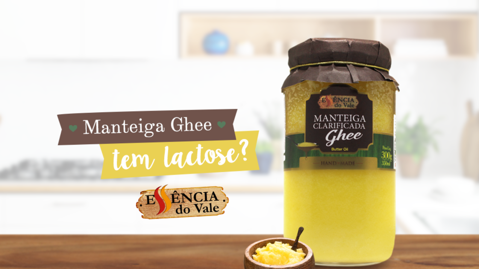manteiga clarificada ghee é zero lactose