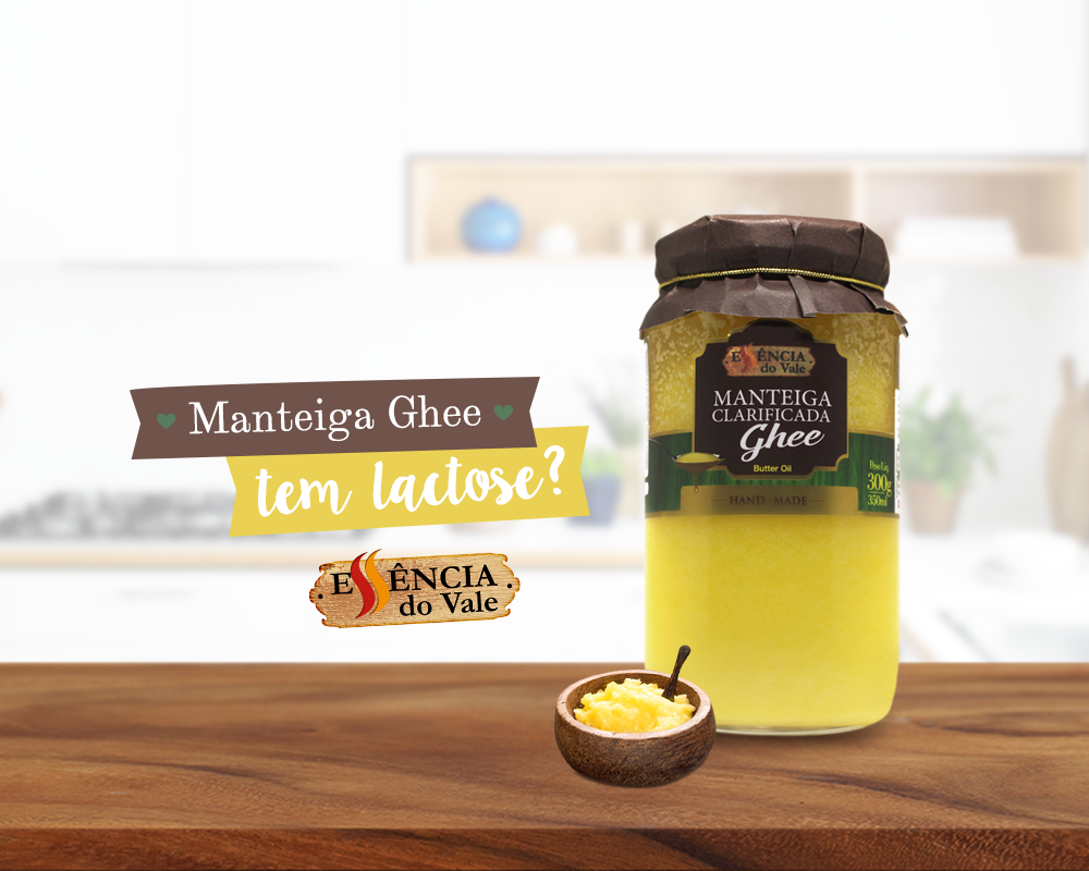 manteiga clarificada ghee é zero lactose