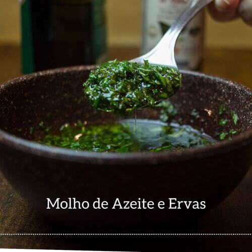 Molho de Azeite e Ervas: Receita para Peixes, Aves e Saladas